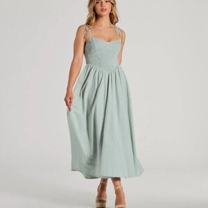 Windsor Elegant Mint Green Dress